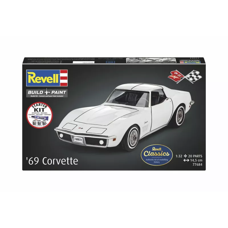 Revell Starter Kit Corvette C3 (scala 1:32)