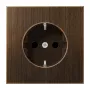 JUNG ME1520AT Presa Schuko 16A 250V ottone antico