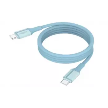 ANSMANN Cavo magnetico USB-C in silicone 120 cm blu