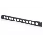 DIGITUS Pannello cieco per rack 1U per 12 moduli D-Sub, 19 pollici, nero