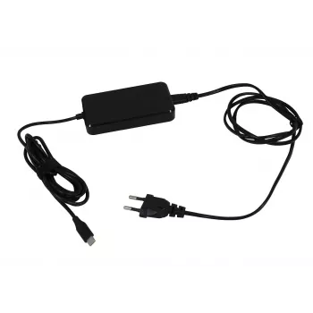 ALLNET Alimentatore USB-C GaN PD 90W con cavo 2,8m - nero