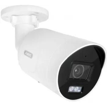 ABUS telecamera IP mini tube 4 MP con obiettivo 2,8 mm, visione notturna IR e luce bianca