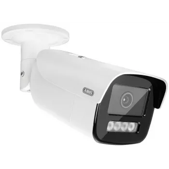 ABUS telecamera IP bullet 4 MP, obiettivo 4 mm, IR e luce bianca, IP67, IK10