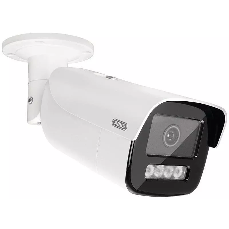ABUS telecamera IP bullet 4 MP, obiettivo 4 mm, IR e luce bianca, IP67, IK10