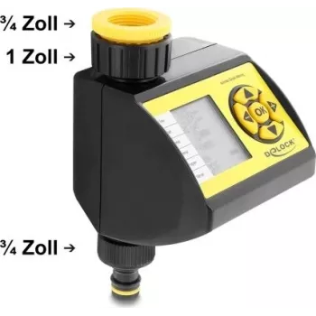 Delock computer per irrigazione – timer elettronico 1 zona per irrigazione automatica del giardino