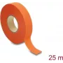 Delock nastro in tessuto 25 m x 19 mm resistente allo strappo autoadesivo arancione