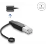 Delock adattatore di rete USB Type-C Gigabit LAN 1 x connettore maschio RJ45