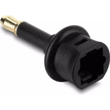 Delock adattatore mini TOSLINK 3,5 mm connettore maschio su connettore femmina TOSLINK
