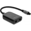 Delock distributore S/PDIF TOSLINK 1 ingresso 2 uscite