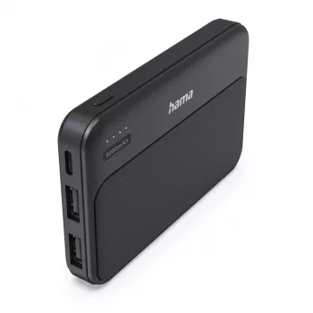 Hama power bank Pocket 5 5000 mAh 2X USB-A antracite