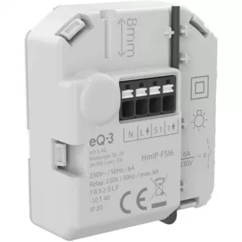 Homematic IP attuatore di commutazione da incasso con ingresso pulsante (6 A)
