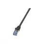 LogiLink PrimeLine cavo patch Cat.7 S/FTP RJ-45 connettore maschio su connettore maschio, 0,5 m, grigio