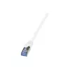 LogiLink PrimeLine cavo patch Cat.6A/7 S/FTP PIMF, 600 MHz, 1,5 m, bianco