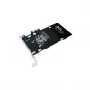 LogiLink scheda adattatore ibrida PCI Express 3.0 x4 dual M.2 NVMe SSD e dual SATA III