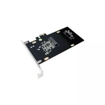 LogiLink scheda adattatore ibrida PCI Express 3.0 x4 dual M.2 NVMe SSD e dual SATA III