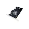 LogiLink scheda adattatore ibrida PCI Express 3.0 x4 dual M.2 NVMe SSD e dual SATA III