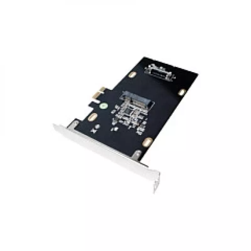 LogiLink scheda adattatore ibrida PCI Express 3.0 x4 dual M.2 NVMe SSD e dual SATA III