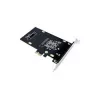 LogiLink scheda adattatore ibrida PCI Express 3.0 x4 dual M.2 NVMe SSD e dual SATA III