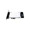 LogiLink scheda adattatore ibrida PCI Express 3.0 x4 dual M.2 NVMe SSD e dual SATA III