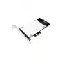 LogiLink scheda adattatore ibrida PCI Express 3.0 x4 dual M.2 NVMe SSD e dual SATA III