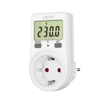 LogiLink misuratore di consumo energetico, display LCD 1,5