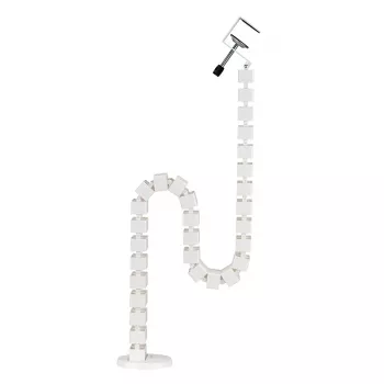 LogiLink canale passacavi flessibile ad aggancio 1347x129 mm bianco KAB0093