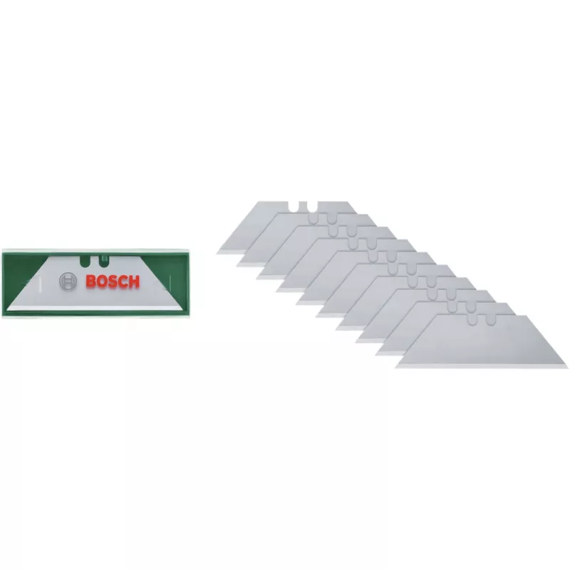 Bosch 1600A032UT lama trapezoidale, confezione da 10 in scatola dispenser