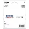 BOSCH POWERTOOLS PRO disco diamantato da taglio X-LOCK MultiMaterial, Ø 125 mm (2 pezzi, foro 22,23 mm)
