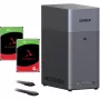 UGREEN DH2300 bundle con 2x Seagate IronWolf NAS 4TB CMR (nero)
