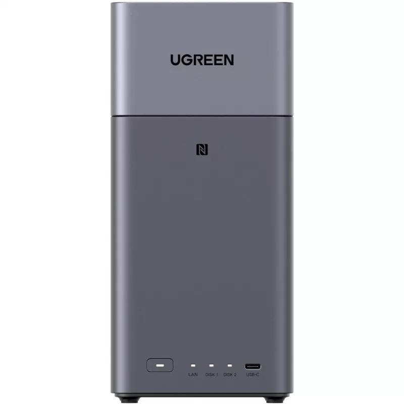 UGREEN DH2300 bundle con 2x Seagate IronWolf NAS 4TB CMR (nero)