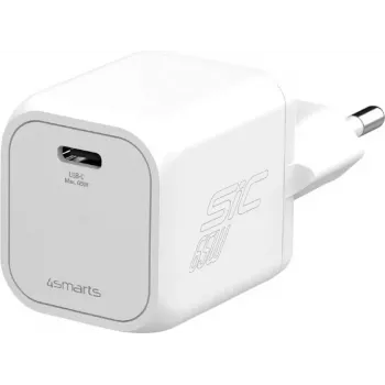 4smarts PDPlug SiC 45W caricabatterie da parete USB-C bianco
