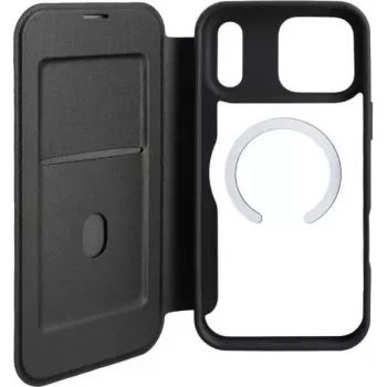 4SMARTS Urban Pro Flip Case per Apple iPhone 18 Pro Max / 17 Pro Max compatibile MagSafe - nero