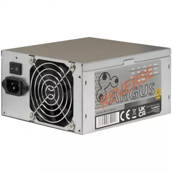 Inter-Tech HA-600AA2-Rev alimentatore ATX 600W - nero, non modulare, ventola 120mm