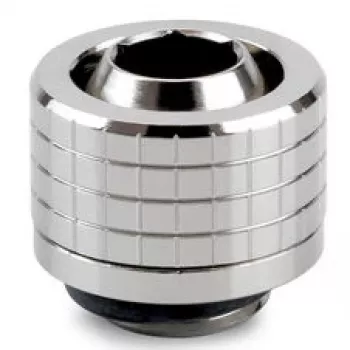 Thermal Grizzly DeltaMate raccordo a compressione per tubi, ottone - nichel lucido, ST13 (13 mm diametro esterno, G1/4 inch)