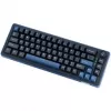 Ducky OK-M 65 tastiera da gaming, 65%, hot-swappable, RGB, ANSI - switch KTT Wine Red