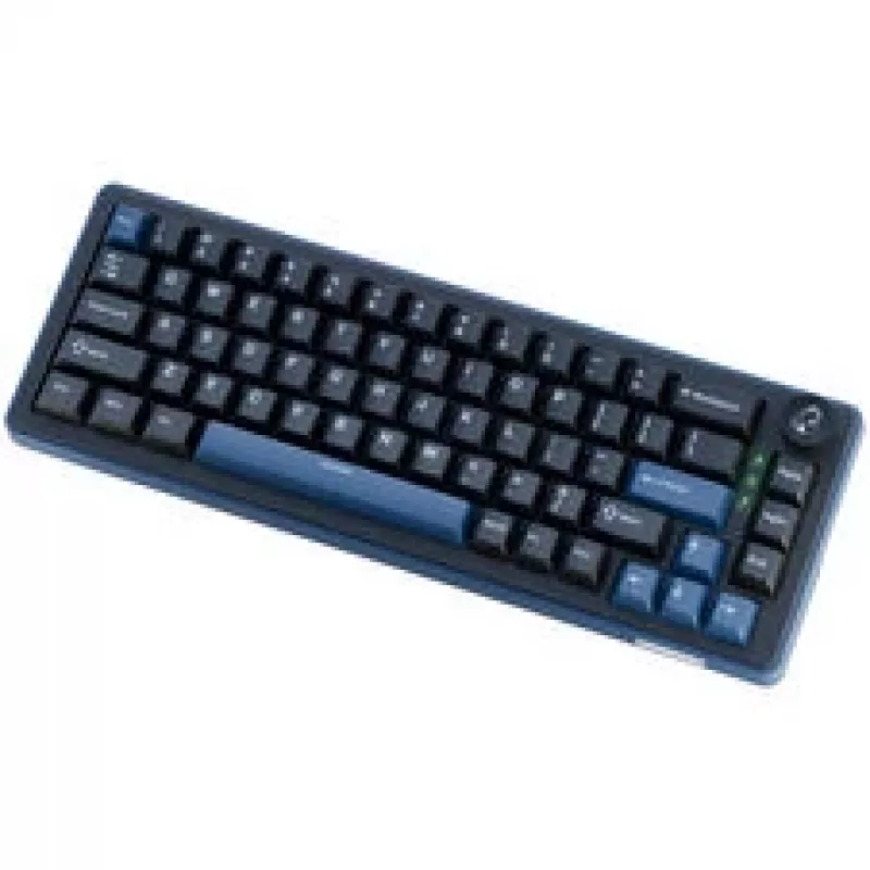 Ducky OK-M 65 tastiera da gaming, 65%, hot-swappable, RGB, ANSI - switch KTT Wine Red