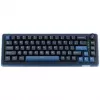 Ducky OK-M 65 tastiera da gaming, 65%, hot-swappable, RGB, ANSI - switch KTT Wine Red