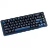 Ducky OK-M 65 tastiera da gaming, 65%, hot-swappable, RGB, ANSI - switch KTT Wine Red
