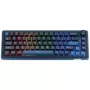 Ducky OK-M 65 tastiera da gaming, 65%, hot-swappable, RGB, ANSI - switch KTT Wine Red