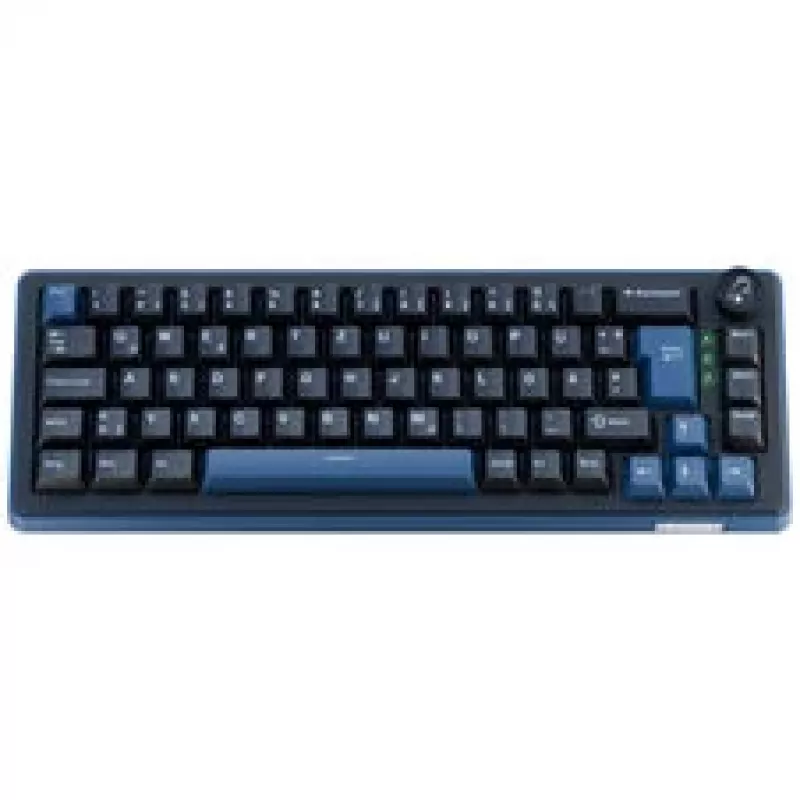 Ducky OK-M 65 tastiera da gaming, 65%, hot-swappable, RGB, ISO - KTT Tactile