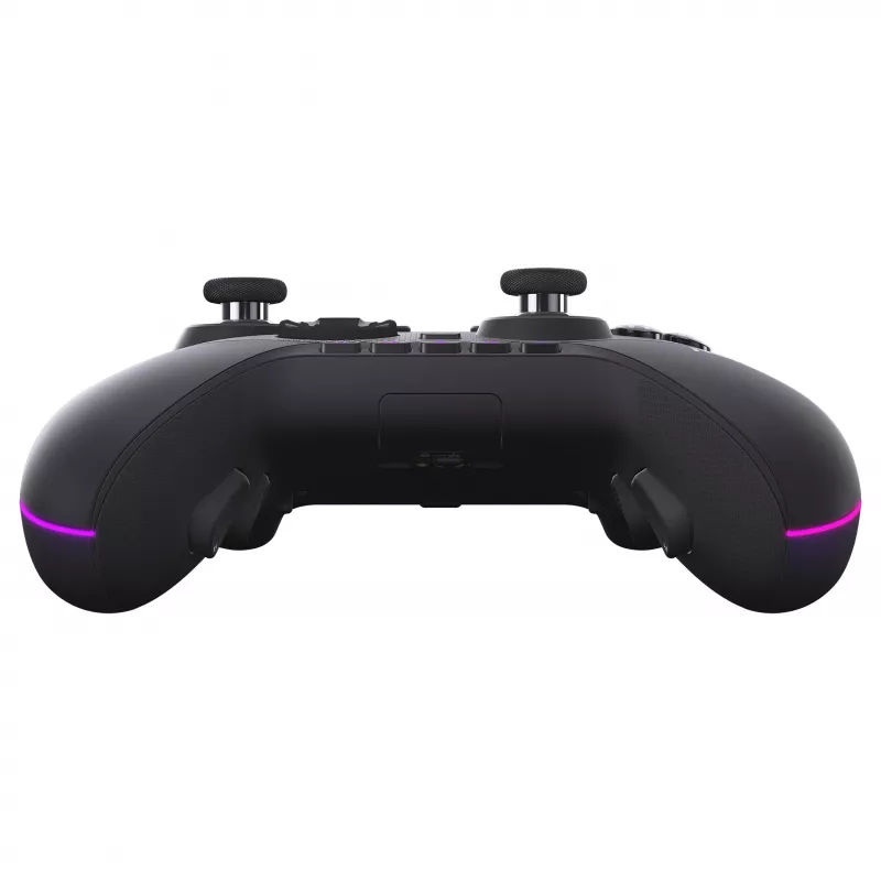 ASUS ROG Raikiri II Pro controller gaming PC - Triple-Mode (USB-C, 2,4 GHz RF, Bluetooth 5.0), display OLED, 4 paddle programmabili, ESS-DAC, nero