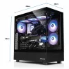 Thermaltake FTW V270 desktop gaming (Intel Core i7-15700K, RTX 5070 Ti, 32GB DDR5, 2TB NVMe, Windows 11 Home, nero)