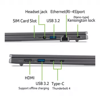 Acer TravelMate P2 P216-52-TCO-562C laptop, 16