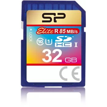 Scheda di memoria Silicon Power Elite SDHC 32GB UHS-I (SP032GBSDHAU1V10)