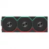 Lian Li UNI FAN TL FLEX Wireless ARGB Reverse Blade ventola 120mm confezione da 3 con controller, nero
