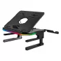 Enermax Aeolus supporto raffreddante per notebook con ventola da 250 mm e hub USB a 4 porte
