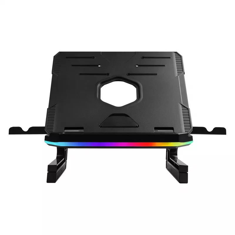 Enermax Aeolus supporto raffreddante per notebook con ventola da 250 mm e hub USB a 4 porte