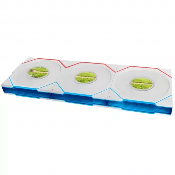 Lian Li UNI FAN TL120 LCD FLEX Wireless ARGB ventola PWM per case 120mm confezione da 3 bianco