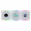Lian Li UNI FAN TL120 LCD FLEX Wireless ARGB ventola PWM per case 120mm confezione da 3 bianco