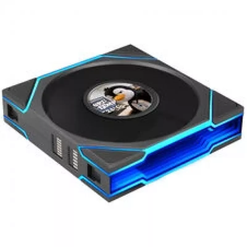 Lian Li UNI FAN TL LCD FLEX Wireless ARGB Reverse Blade ventola 120mm confezione da 3 con controller, nero